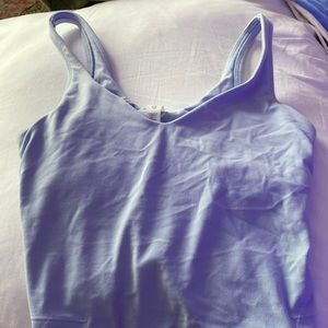 Lululemon Linen blue align tank size 2!!